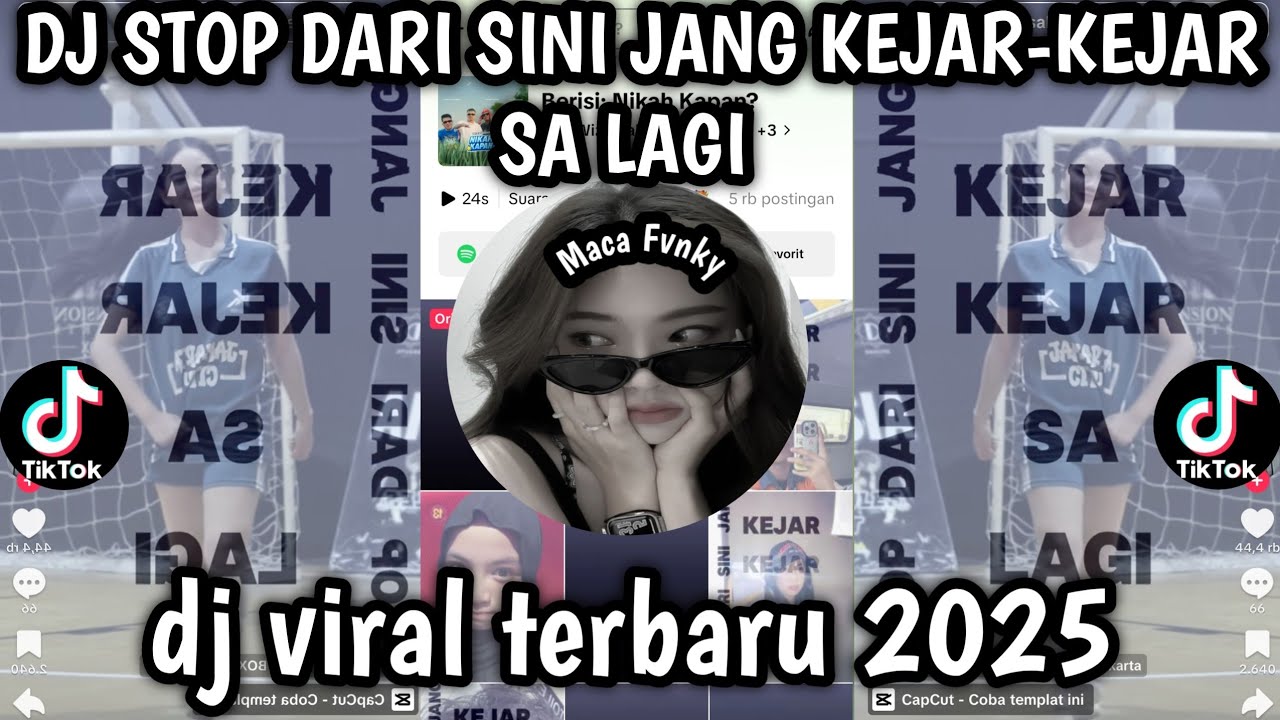 DJ STOP DARI SINI JANG KEJAR-KEJAR SA LAGI DJ VIRAL TERBARU 2025 VIRAL TIKTOK YANG KALIAN CARI❗❗❗