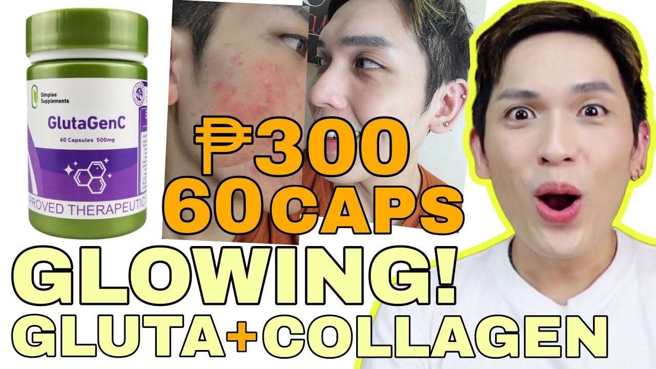 GLUTAGEN C BY SIMPLEE REVIEW | 300 PESOS 60 CAPSULES? MAGANDA!! SIR LAWRENCE