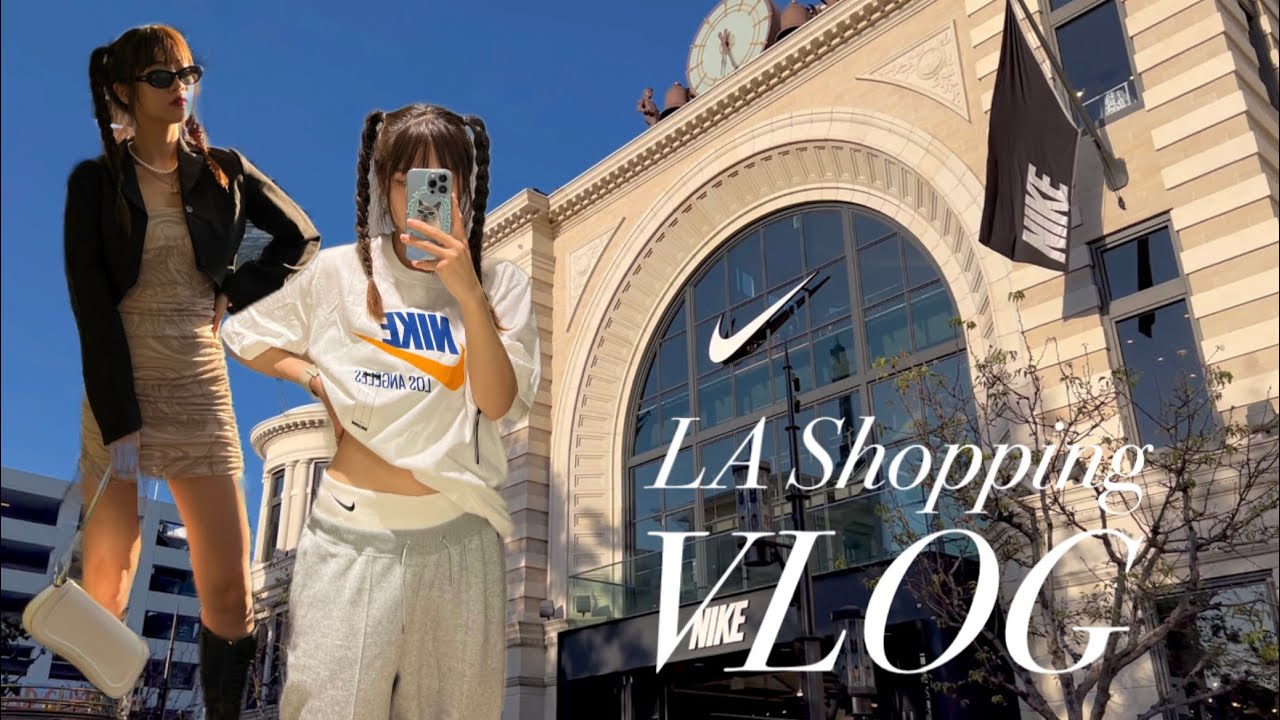 미국여행 VLOG LA쇼핑💖 더그로브, 헐리우드거리, 나이키, 세포라, 포에버21 the grove, hollywoodstreet, nike, forever21