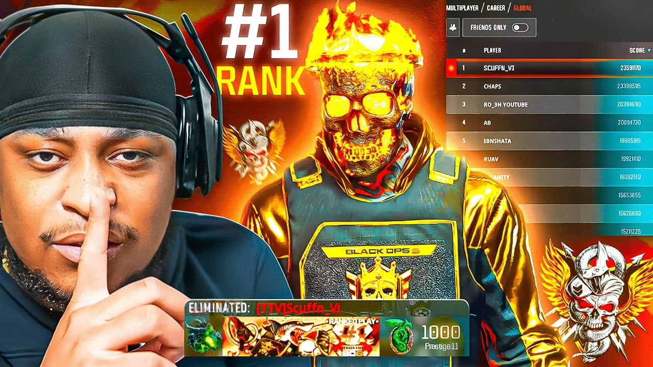 Я столкнулся с игроком №1 в Call Of Duty Black Ops 6…