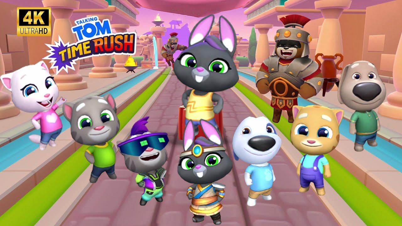 Talking Tom Time Rush Gameplay / Walkthrough Unlock Level 171 - 182 4K (FHD) Fullscreen