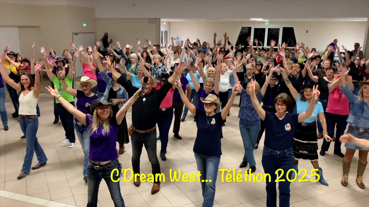Recommence moi C' DREAM WEST  téléthon 25