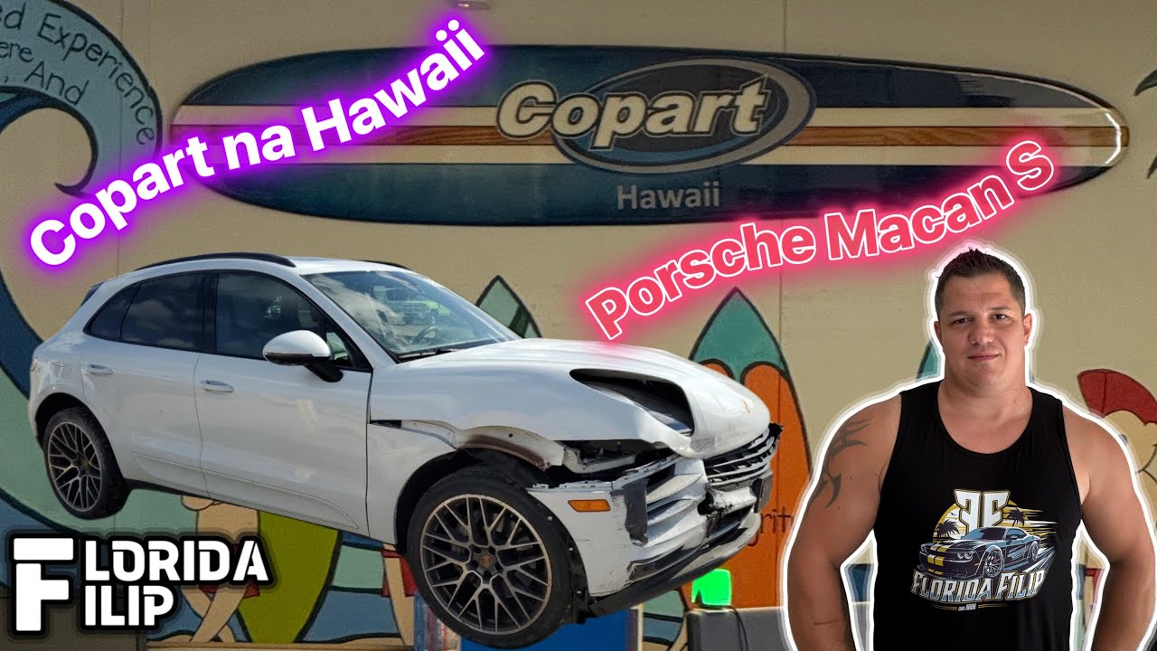 Copart na Hawaii? Našiel som tu Porsche Macan S!