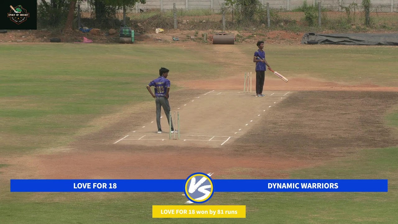LOVE FOR 18 TOURNAMENT-17|| DYNAMIC WARRIORS VS LOVE FOR 18||