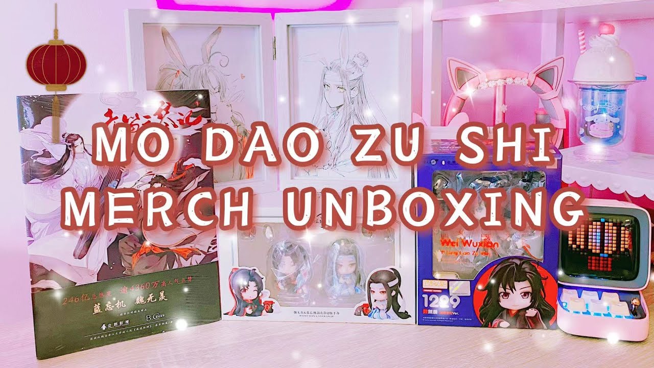 Mo Dao ZU Shi Merch Haul🏮[UNBOXING ASMR NO TALKING]