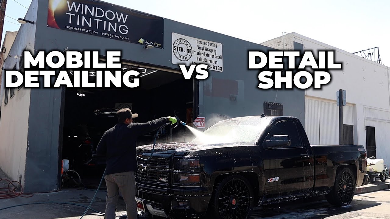 Pros and Cons of mobile detailing and auto detailing shop - RTE Detailing