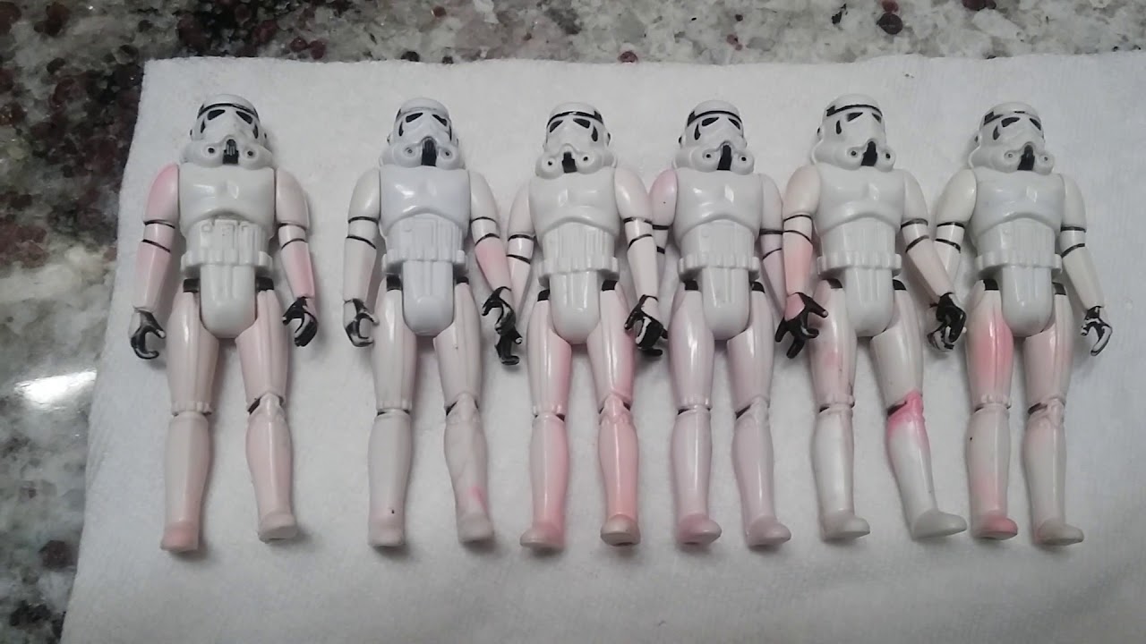 Whiten your Vintage Star Wars Stormtrooper but watch out for THIS!!!