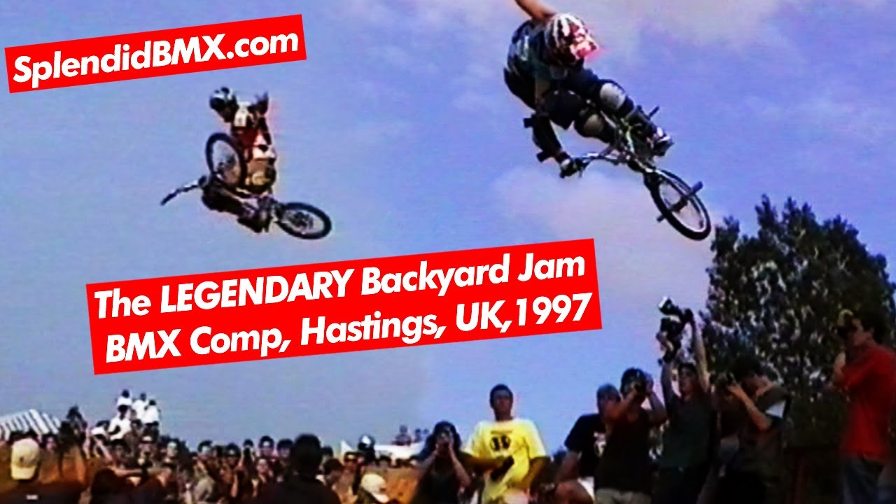 1997: LEGENDARY Backyard Jam BMX Competition - 90s BMX Dirt, Mid School BMX Vert, UK BMX History.