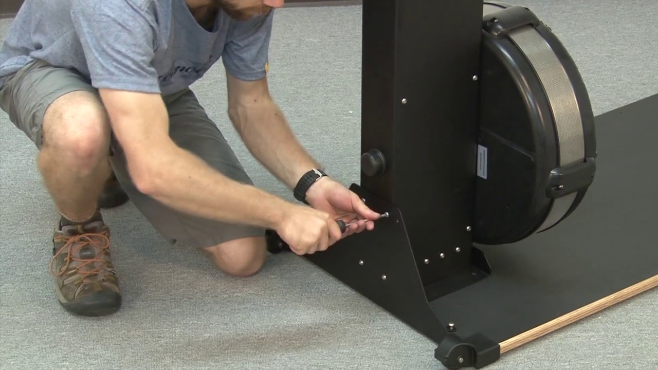How to assemble Concept 2 skierg stand easily