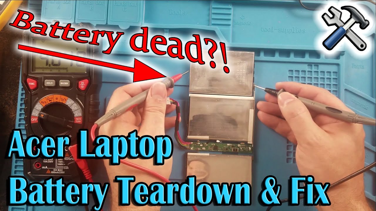 DEAD Acer laptop battery fixed | You will NOT GUESS what the issue was!