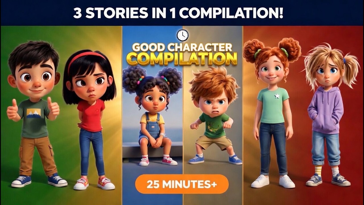 Can Kids Be Honest, Patient AND Responsible? | Good Kid vs Bad Kid Compilation ✅ | 3 Stories in 1