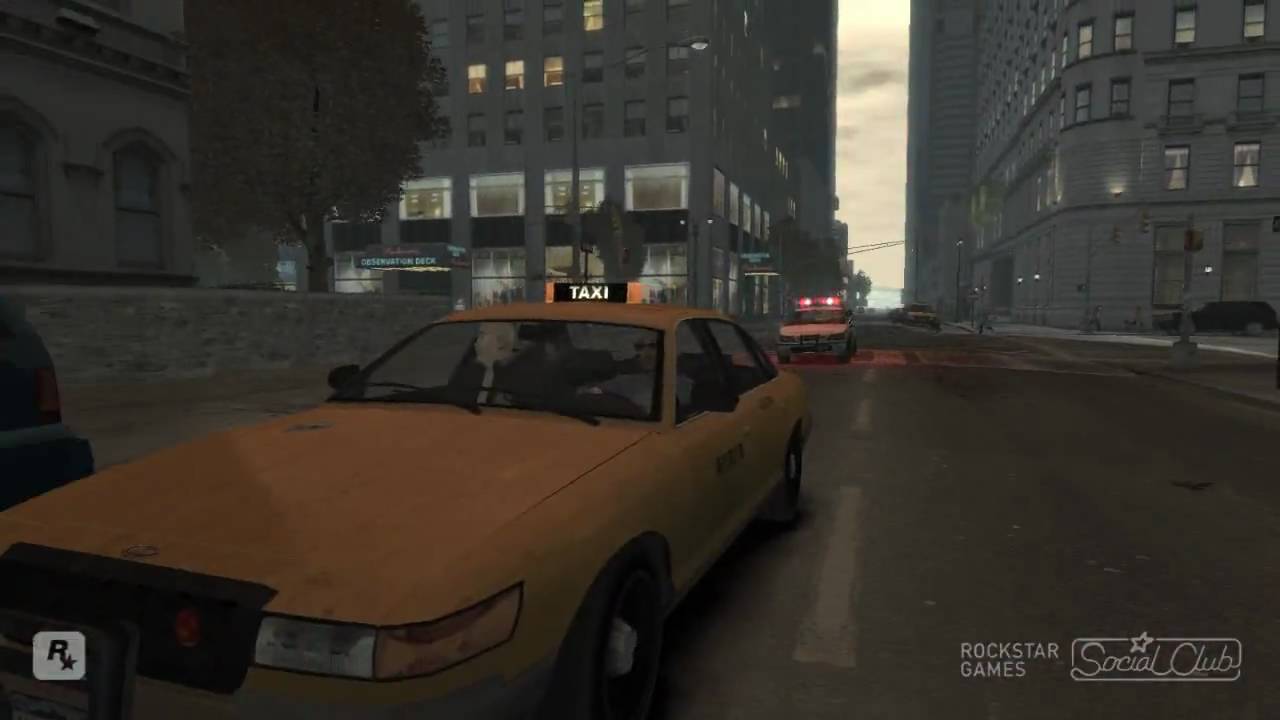 Fat Cop Abuses His Power in GTA IV