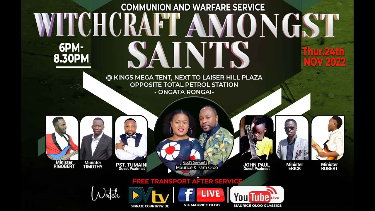 WITCHCRAFT AMONGST SAINTS