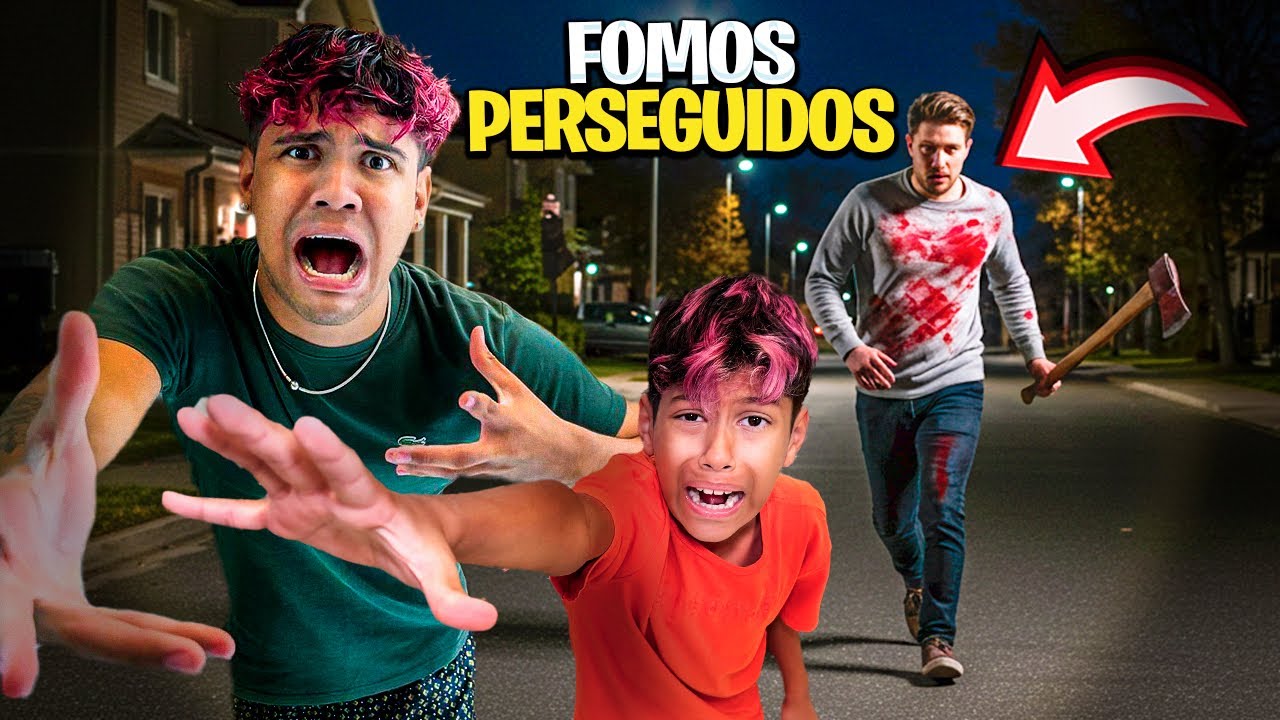 EU E MEU IRMÃO ROBSON ABREU FOMOS PERSEGUIDOS POR UM ESTRANHO 😱