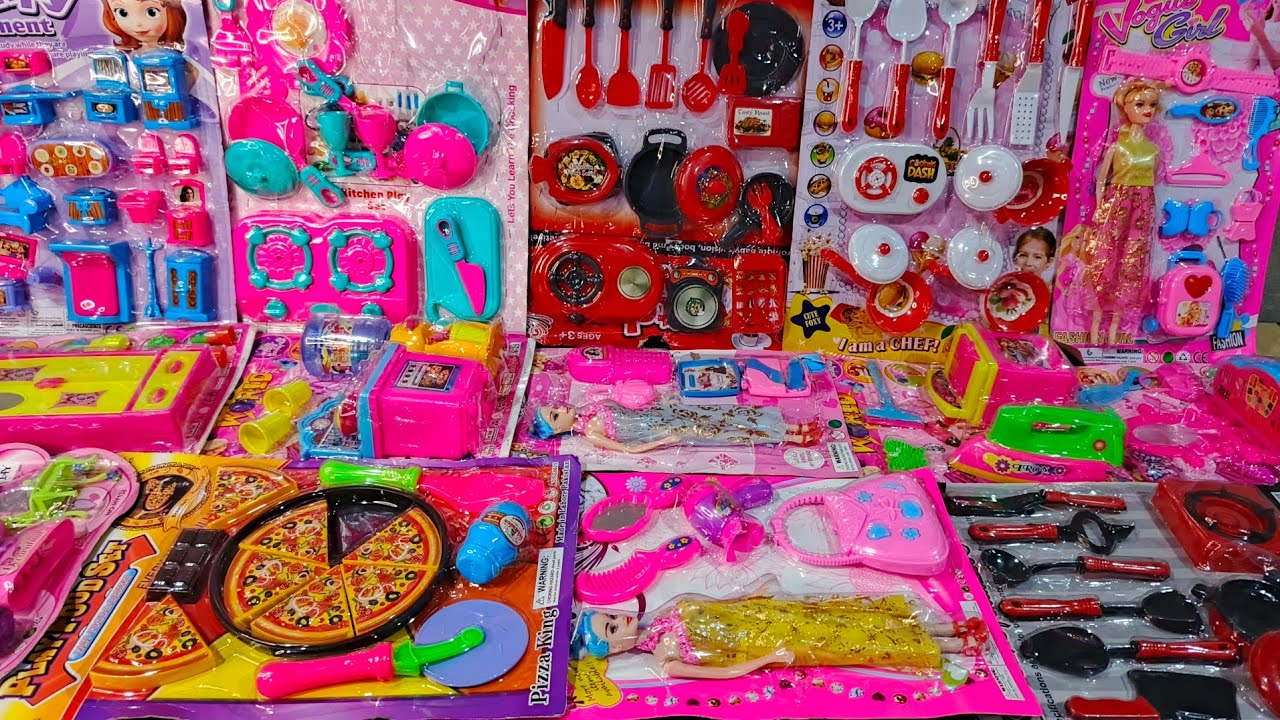 2 Minutes Satisfying with Unboxing Hello Kitty KITChEN Set | Miniature KITChEN Set Fun with Toy