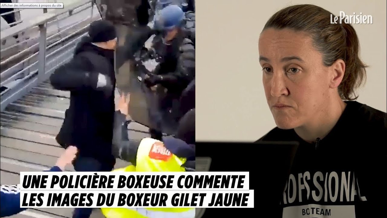 «Il veut se faire un flic» : une policière championne de boxe commente les images de Dettinger