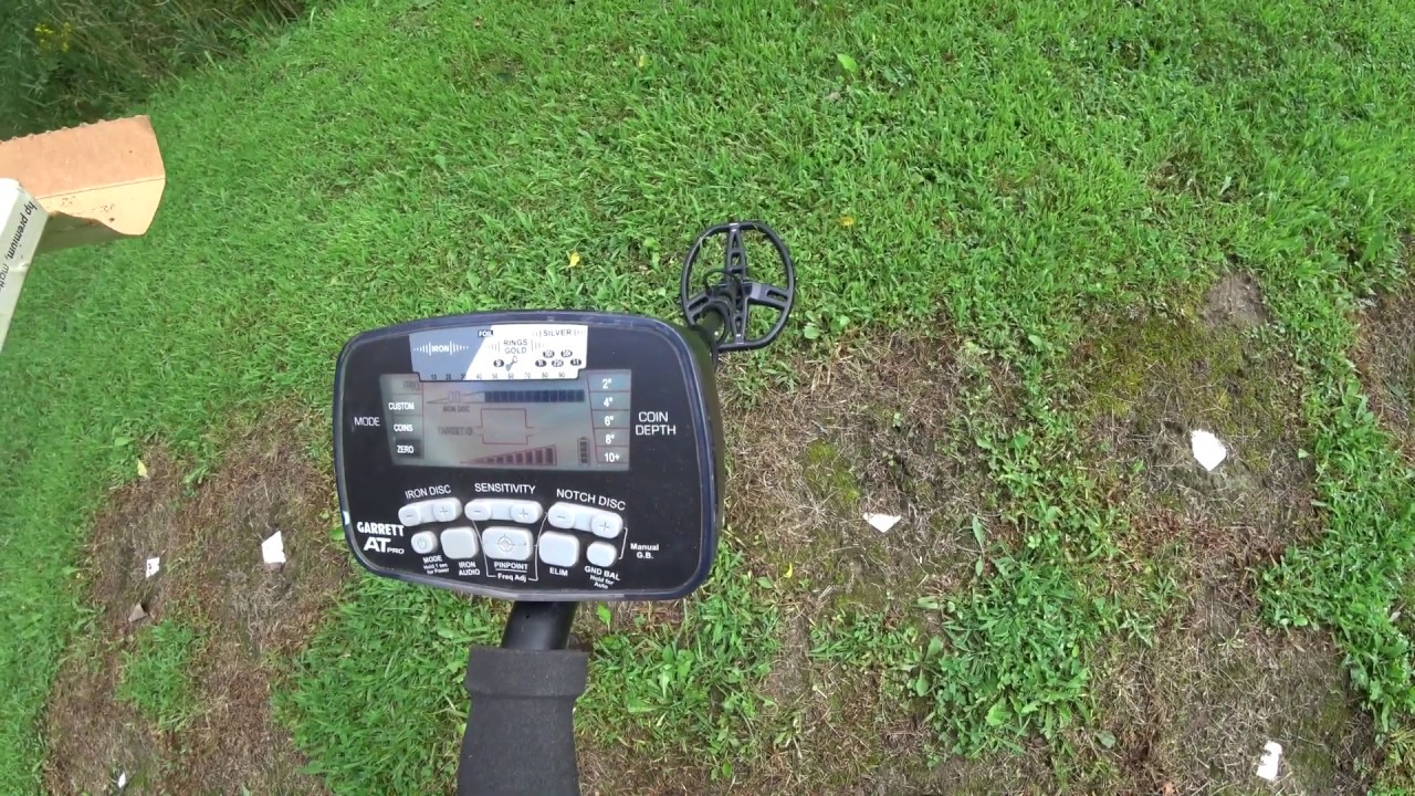 Garrett AT Pro Metal detector Retest