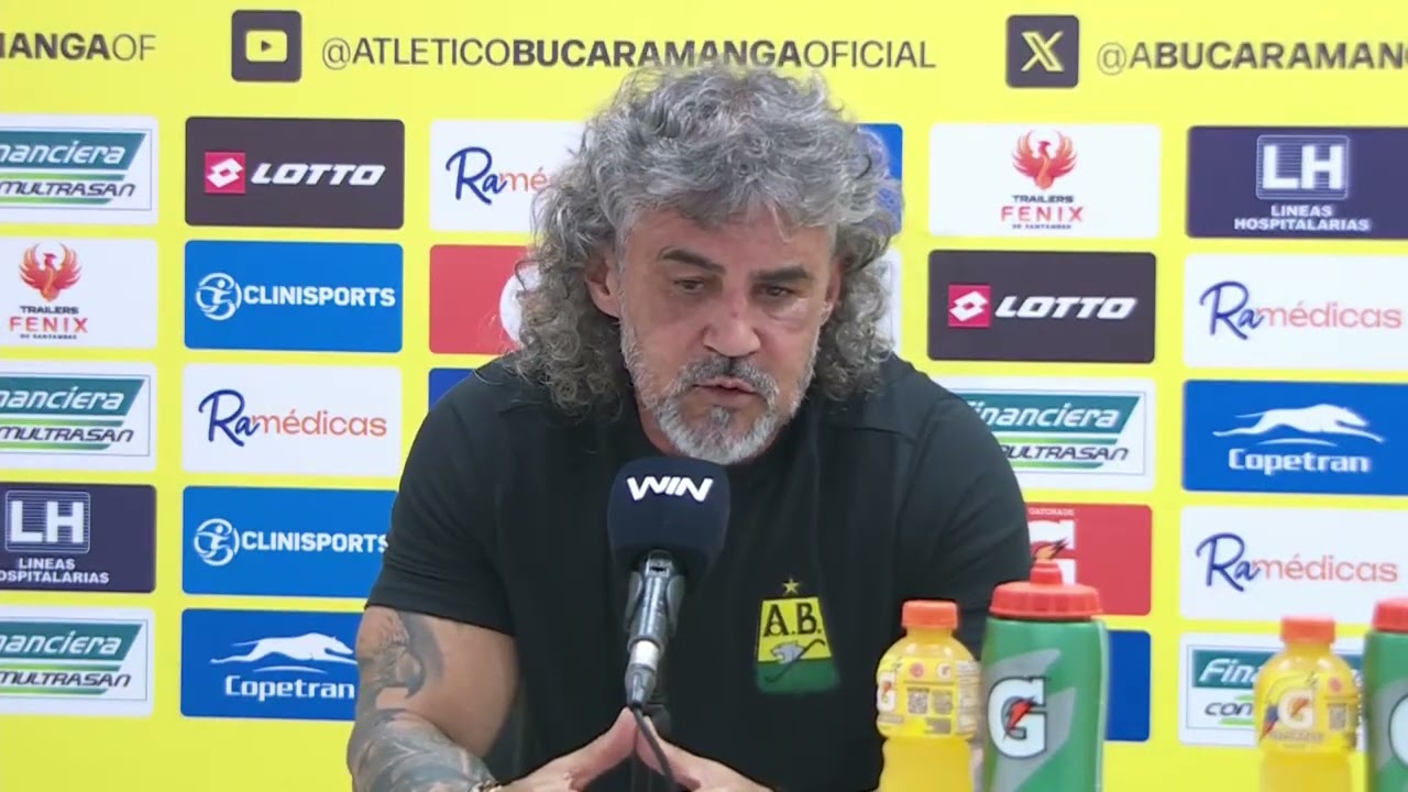 RUEDA DE PRENSA LEONEL ÁLVAREZ TRAS EL TRIUNFO 3-0 ANTE PEREIRA.