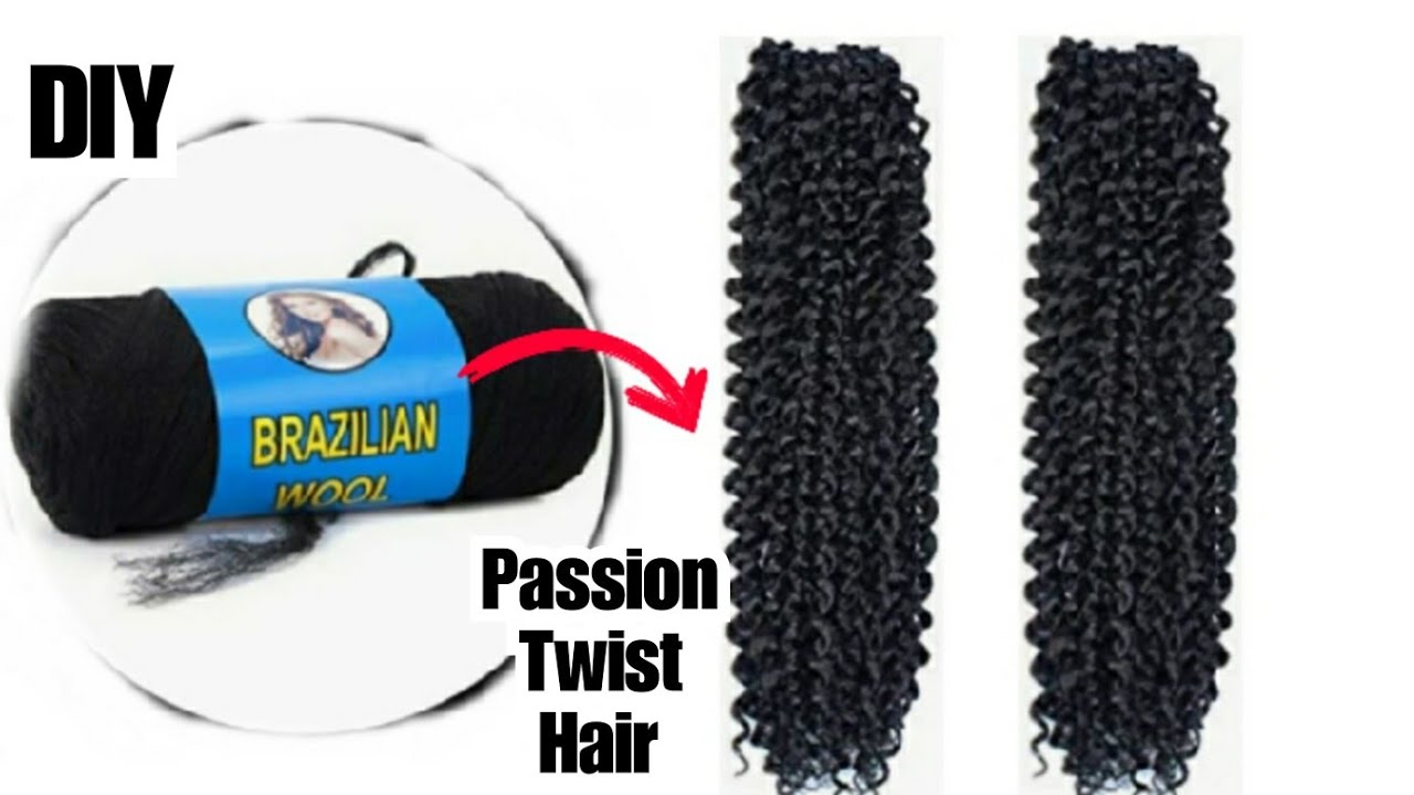 DIY: Passion twist using Brazilian wool