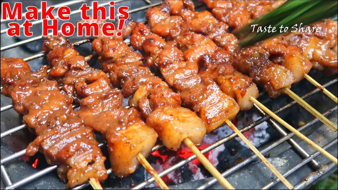 Pork Barbecue Marinade Recipe Filipino Style❗️Secret to a Tender Pork BBQ - Easy & Delicious