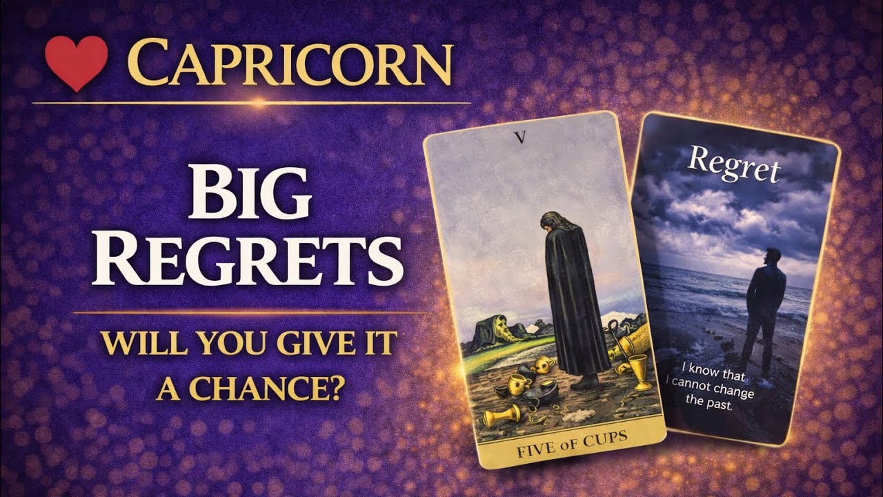 ❤️CAPRICORN-They Regret Walking Away…|Tarot Love Reading