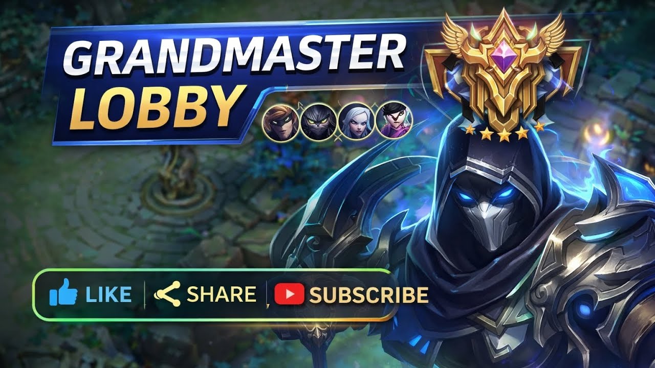High Rank Battle ⚔️ | Grandmaster Lobby | MOBA