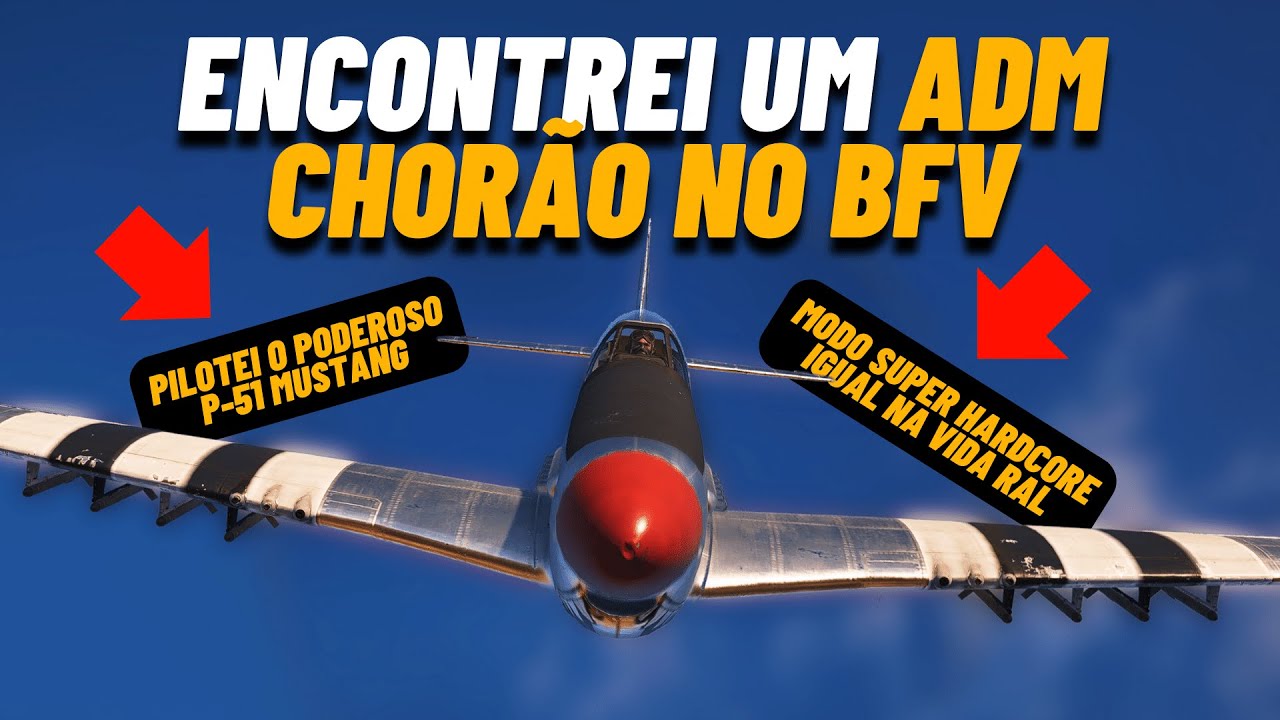 Encontrei um ADM Chorão no BFV... (PILOTEI IGUAL NA VIDA REAL) - BATTLEFIELD V