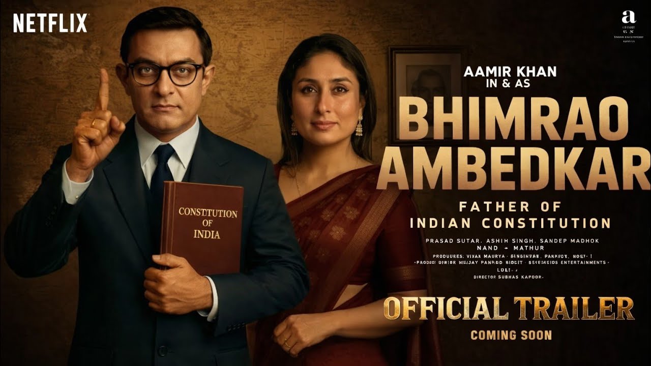 BHIMRAO AMBEDKAR - Official Trailer | Aamir Khan | Kareena Kapoor Khan | Aamir Khan New Movies 2025