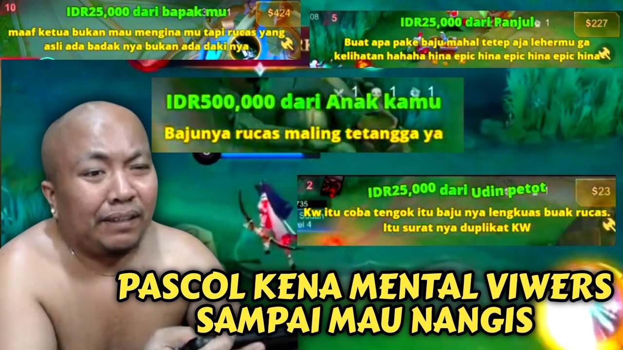 PASCOL KENA MENTAL VIWERS SAMPAI MAU NANGIS