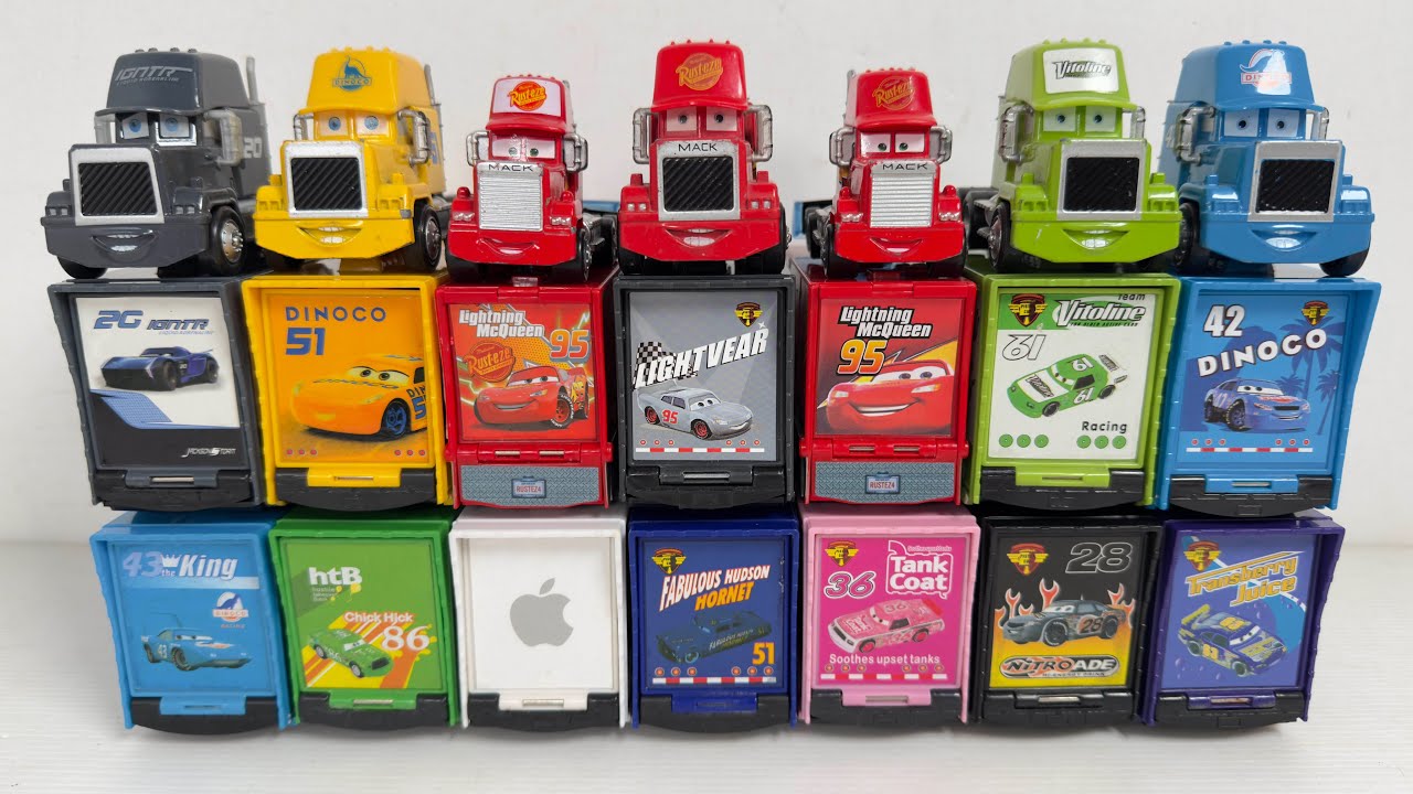 Disney Pixar Cars Unboxing Review l Full Lightning McQueen Cars Bubble RC | ASMR Cars Collection 