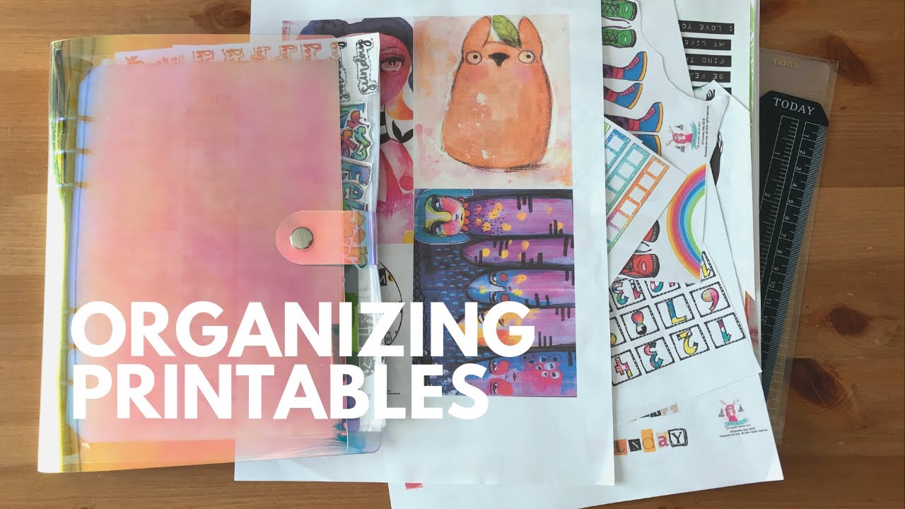 Organizing Printables | Collage Sheets