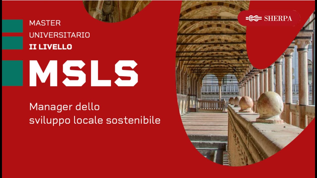 Il Master MSLS e Sherpa: una storia di connessioni
