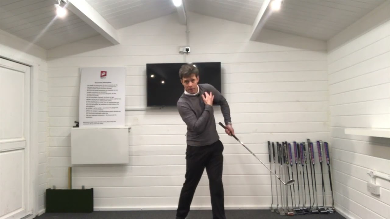 Lead side through impact