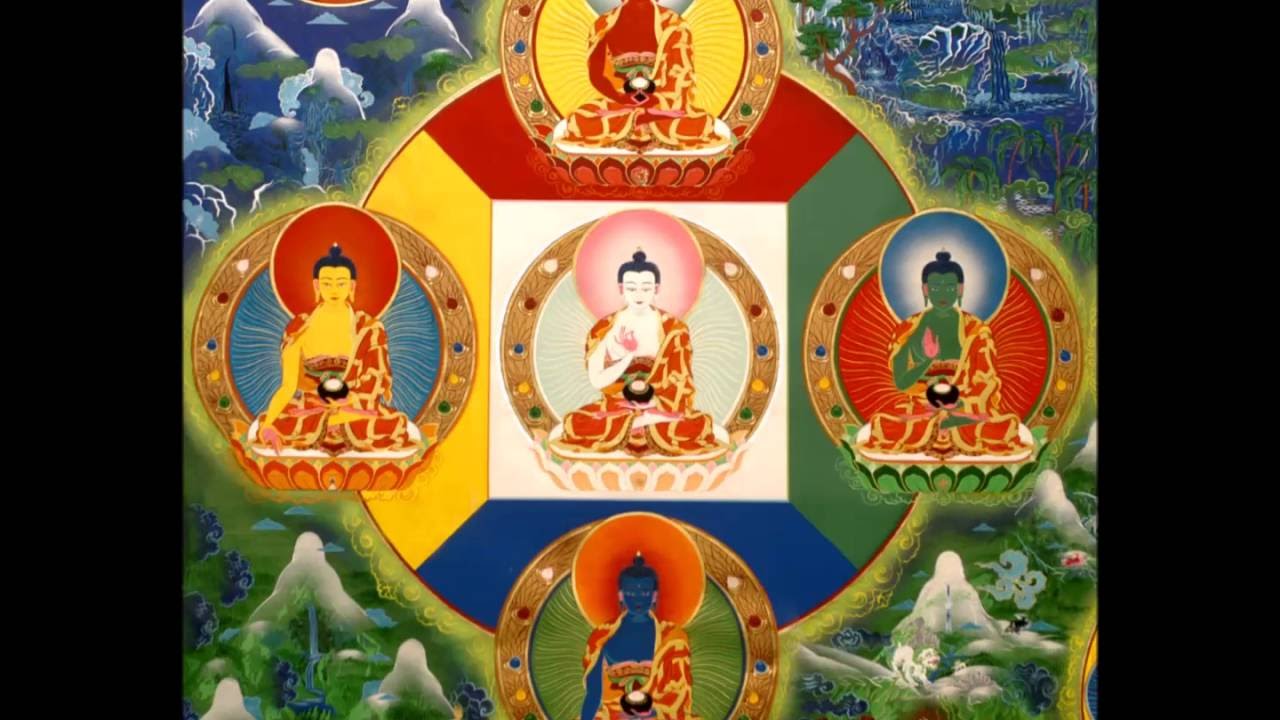 稽 首 禮 五 方 佛 / 5 Dhayani Buddhas