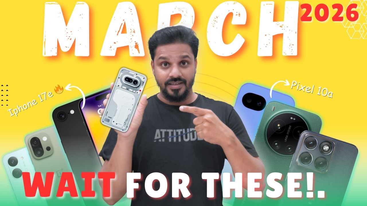 അടിപൊളി ഫോണുകൾ വരുന്നു  | Upcoming  Phone Launches  March 2026 | iphone,oneplus,vivo malayalam