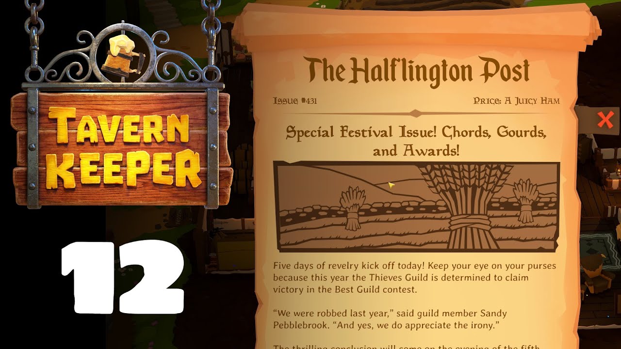 The Festival Is Upon Us - Tavern Keeper - 12
