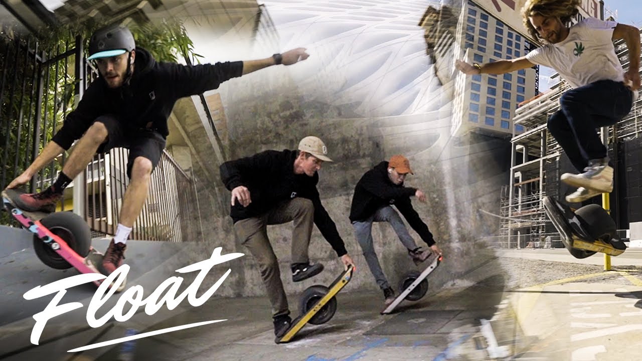 Flux Mvmnt Opened A Store! - Los Angeles Onewheel Tricks With The Float Life & Flux Mvmnt