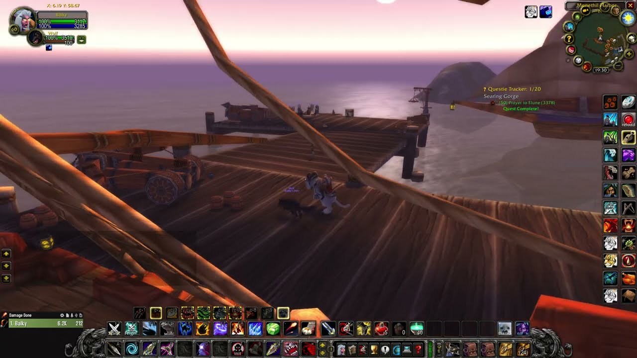 Prayer to Elune (WOW classic quest)