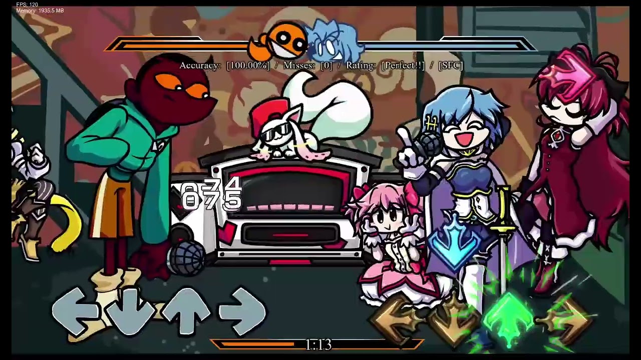 MAGIC RISE (Low Rise but Whitty & Sayaka Sing It) - FNF' Whitty x HQ