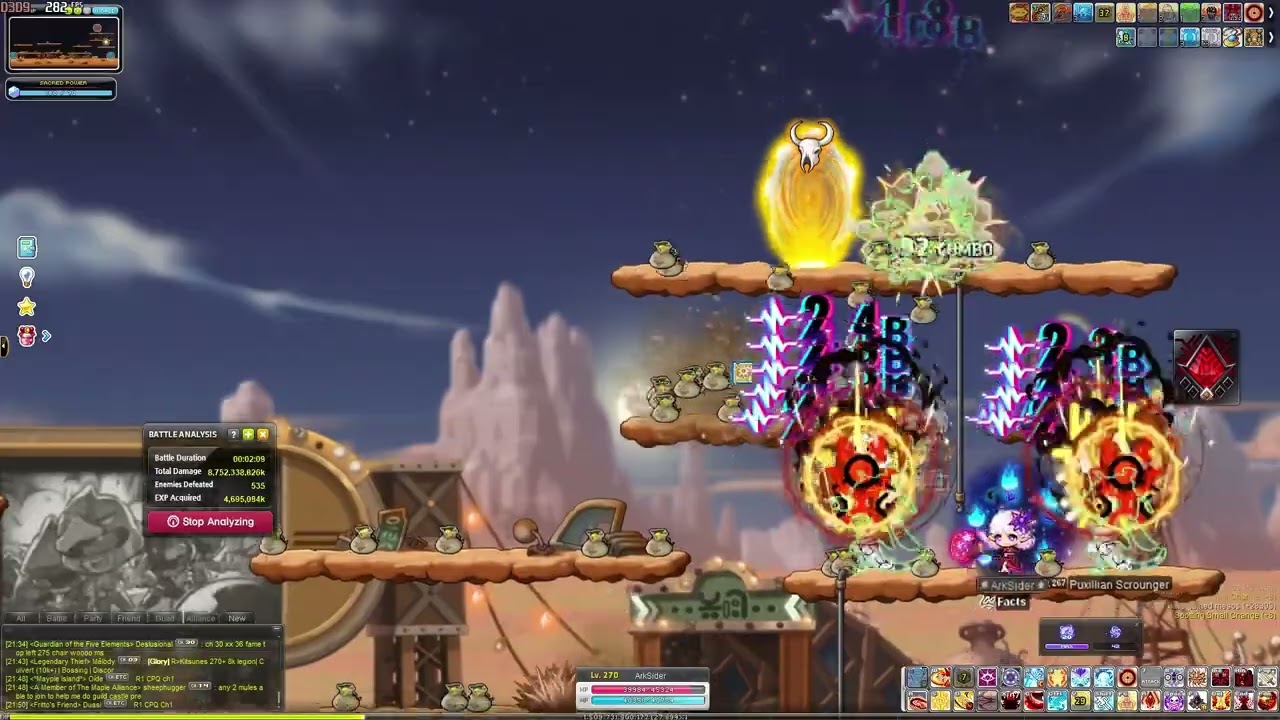 Maplestory [KRONOS] Ark Lazy Rotation - Hotel Arcus: Nostalgic Drive-in Theater 5 15k/h