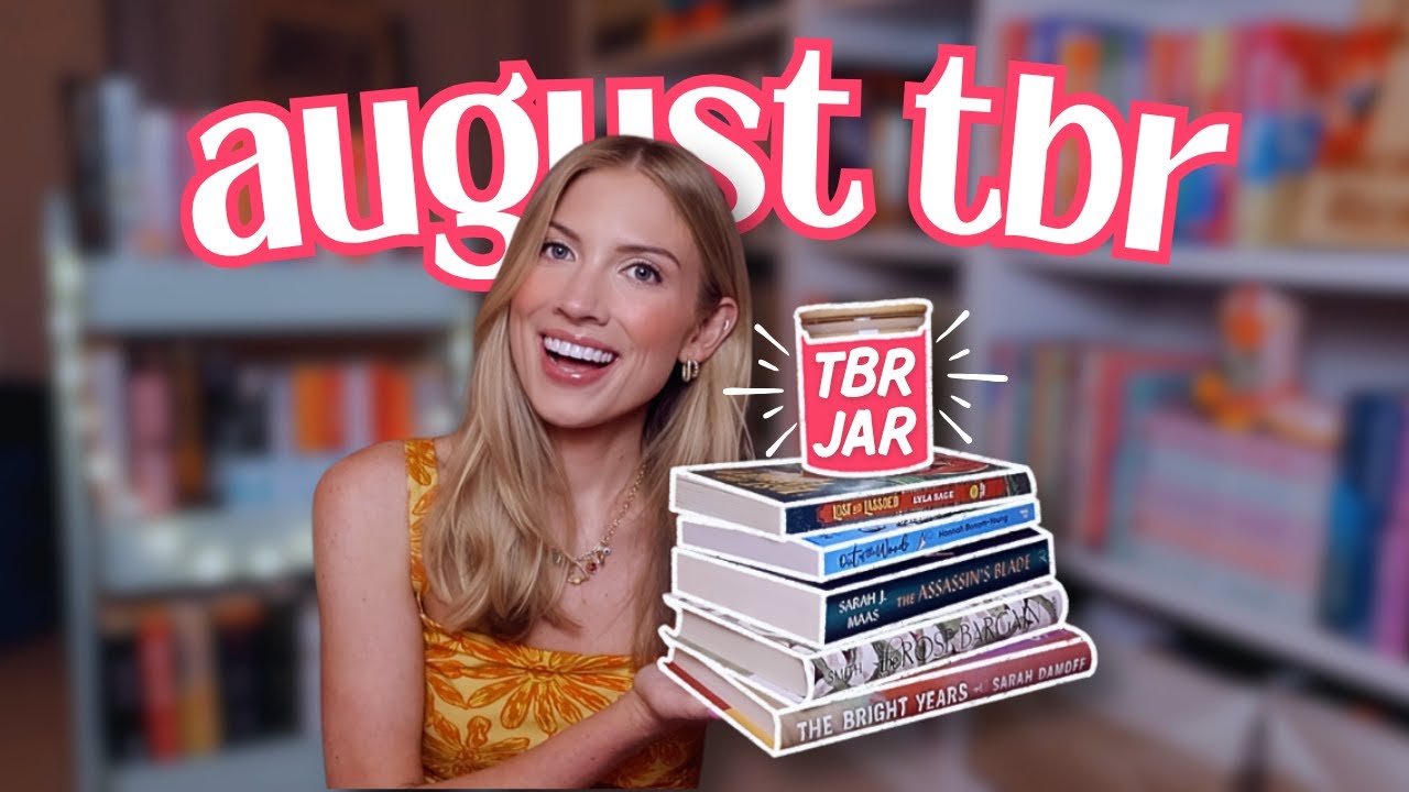 TBR Prompt Jar Chooses My August Reads! 🌺🫙📚 (August 2025 TBR)