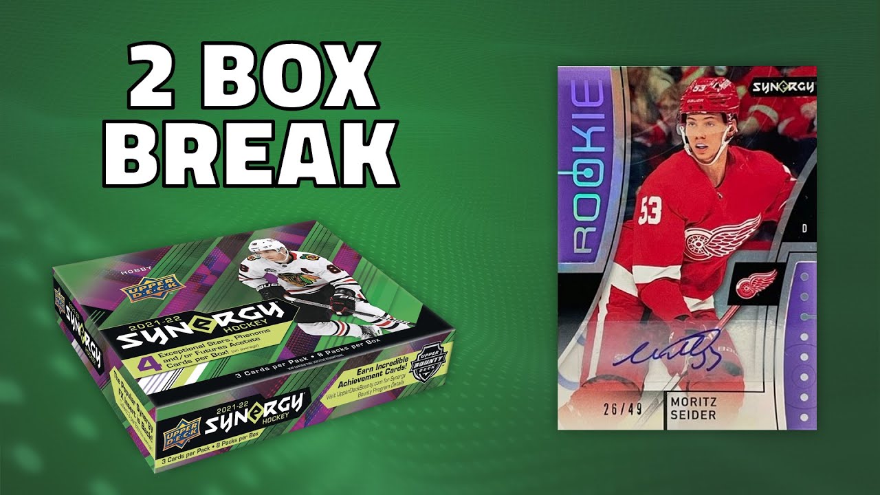 FIRST LOOK: 2021-22 Upper Deck Synergy Hobby Box