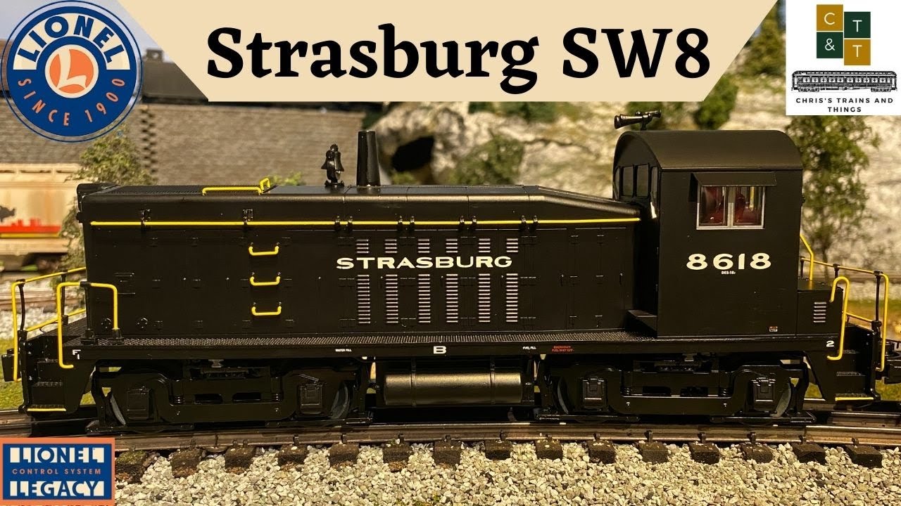 Lionel Legacy SW8 Strasburg Switcher