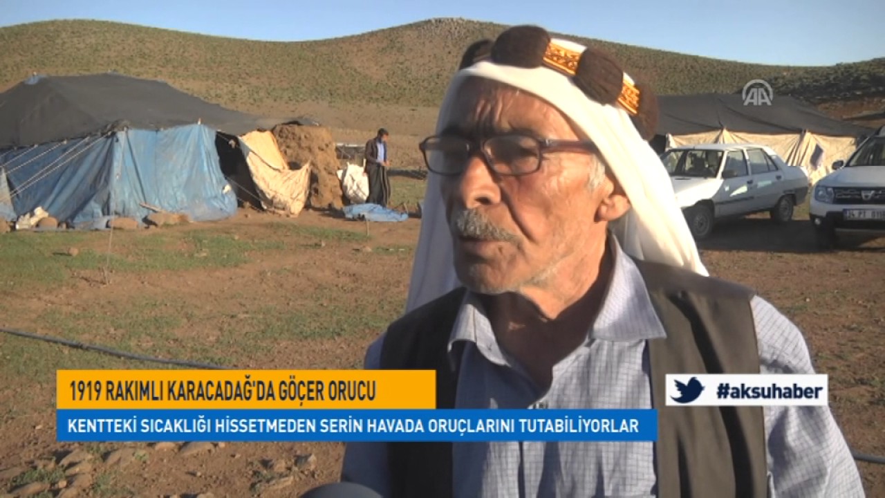 1919 Rakımlı Karacadağ'da Göçer Orucu