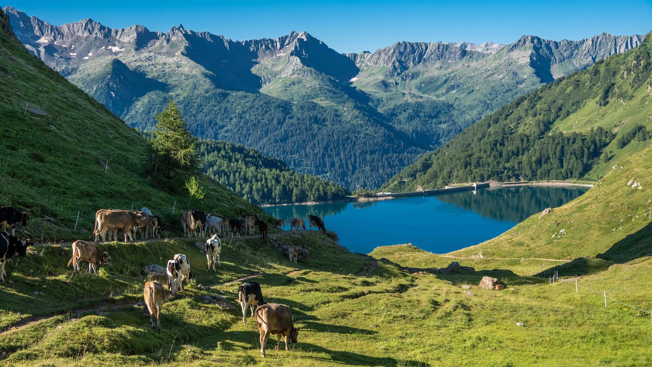 Beautiful Swiss Alps - The hidden gem of Ticino - Ritom - Switzerland