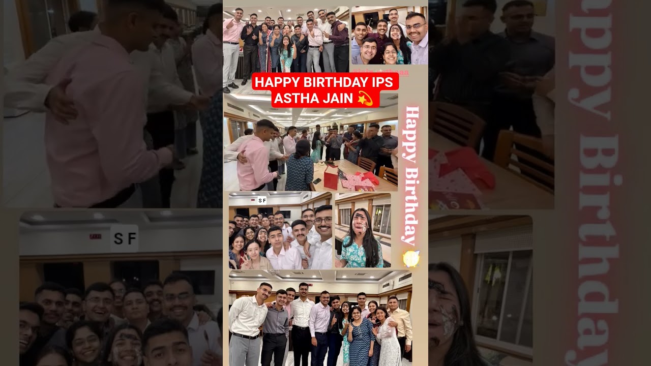 HAPPY BIRTHDAY IPS ASTHA JAIN 💫#upsc#lbsnaa 😍#trending #short#viral #emotional ❣️#newstatus #success