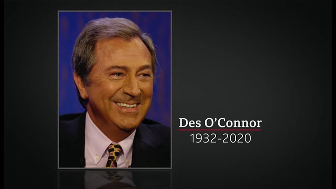 Des O'Connor passes away (1932 -2020) (UK) - BBC & ITV News - 15th November 2020