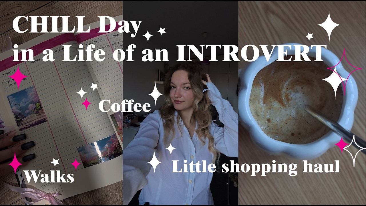 CHILL Day of an INTROVERT | How I make my Coffee, little HAUL, taking walks ✨