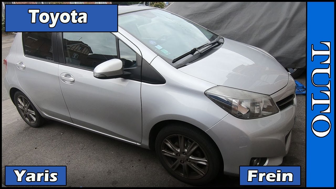 Toyota Yaris 2011 Remplacer Disques +  Plaquettes de Frein avant