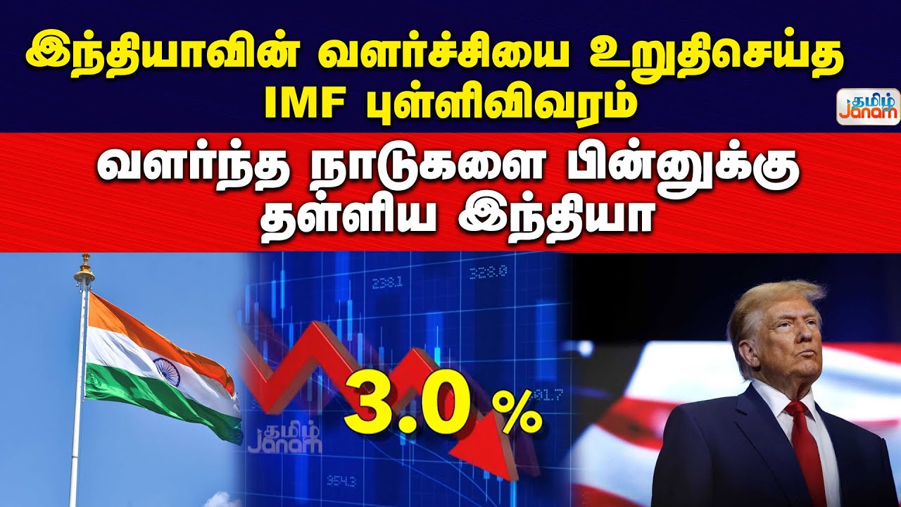 இந்தியாவின் வளர்ச்சியை உறுதிசெய்த IMF புள்ளிவிவரம்.. வளர்ந்த நாடுகளை பின்னுக்கு தள்ளிய இந்தியா
